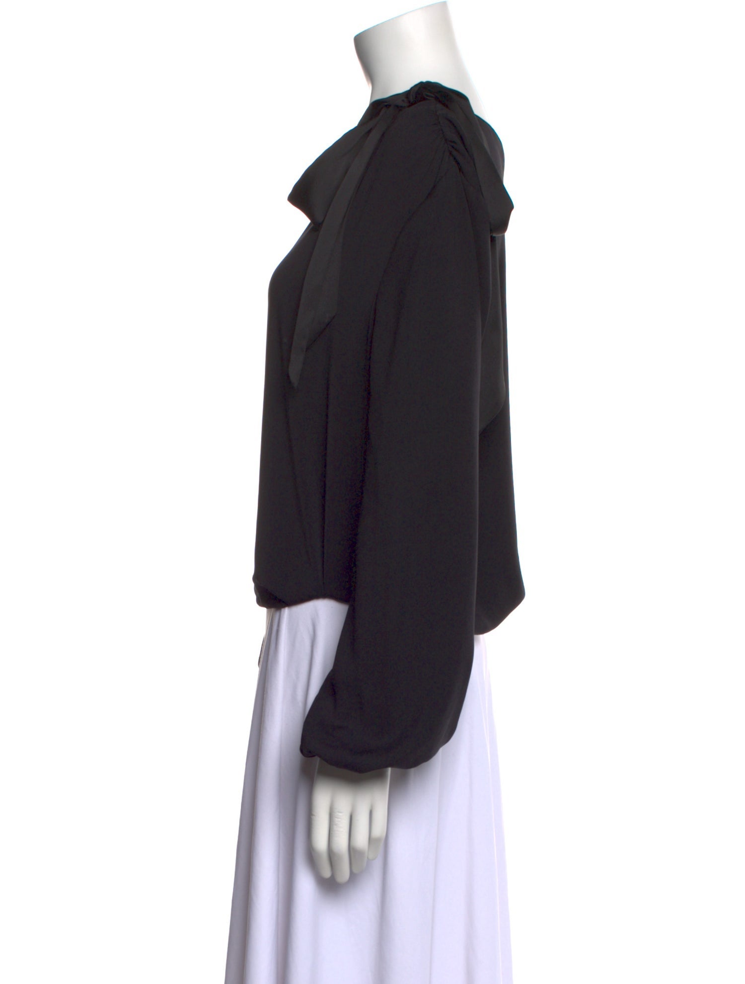 Ramy Brook One-Shoulder Long Sleeve Sweatshirt